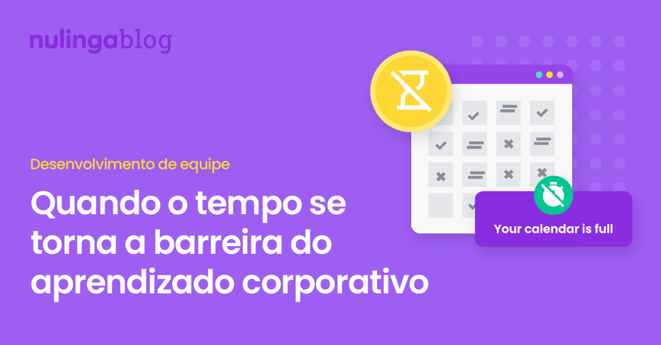 El verdadero desafío de la capacitación: encontrar el tiempo para aprender